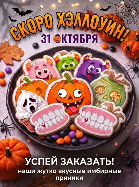 🎃 ХЭЛЛОУИН БЛИЗКО! 👻 — Хани Пряни Владивосток