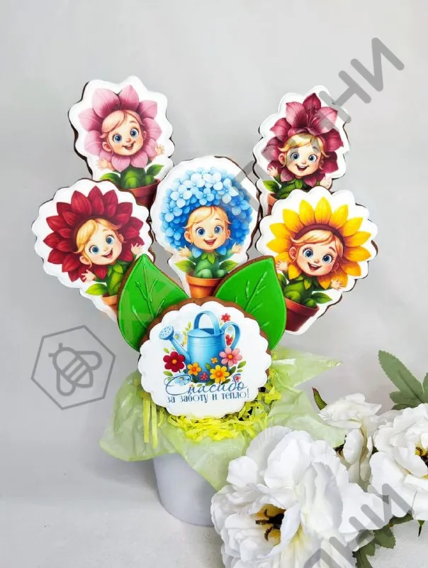 Пряничный букет!💐 — миниатюра 1