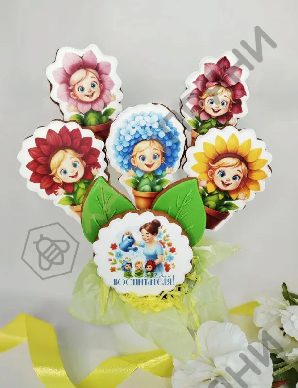 Пряничный букет!💐 — миниатюра 2
