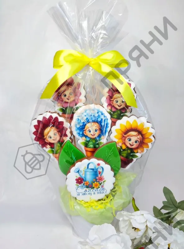 Пряничный букет!💐 — миниатюра 3